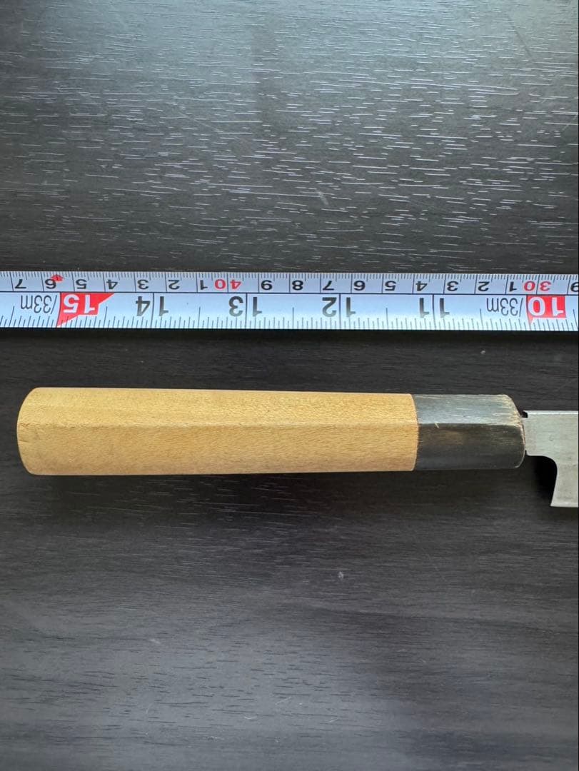 美品！正広作本焼 最上モデル 柳刃包丁330mm 1尺 定価20万円