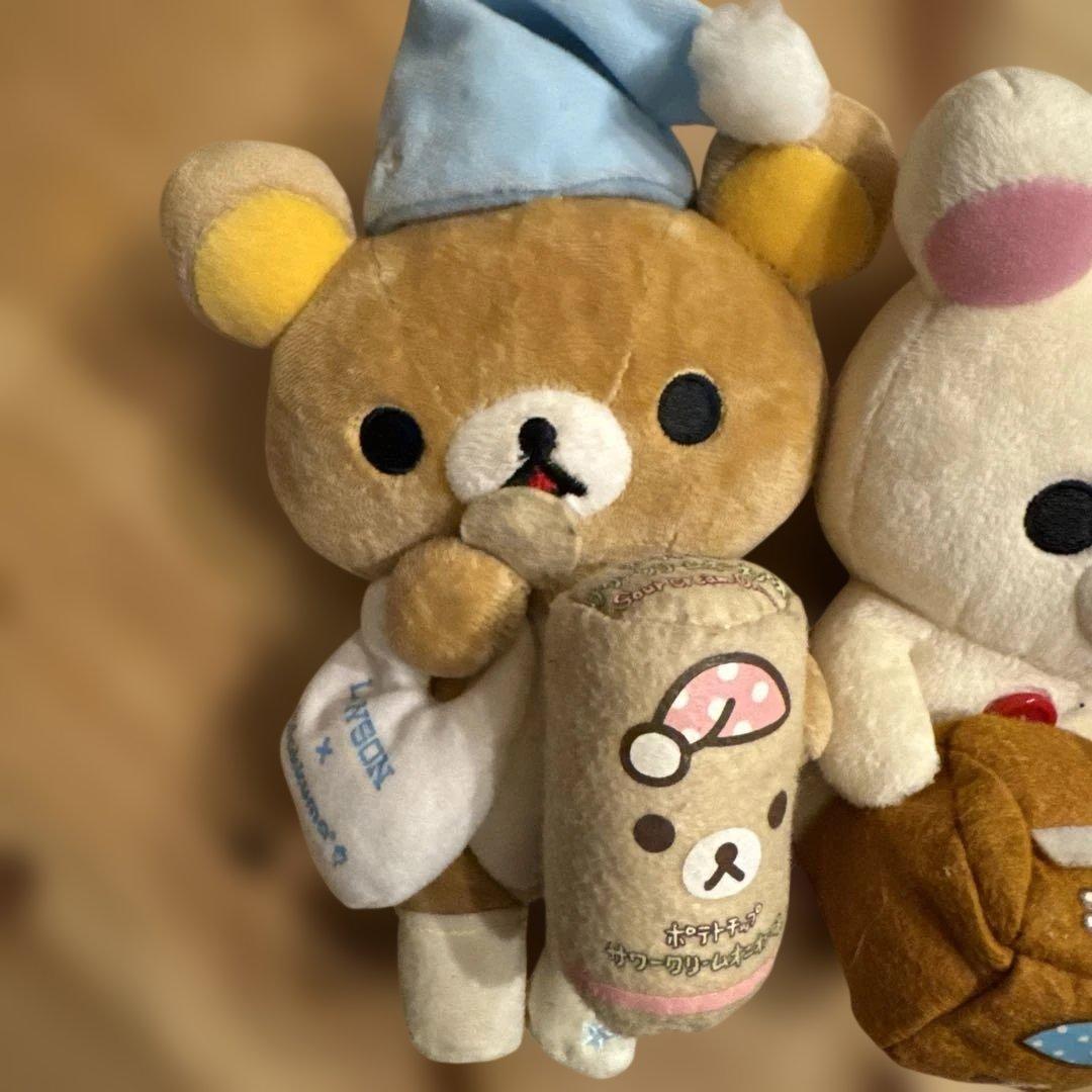 希少‼️ローソン×リラックマ ぬいぐるみset