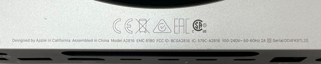 【いけちゃん】Apple Mac mini Apple M2 Proチップ