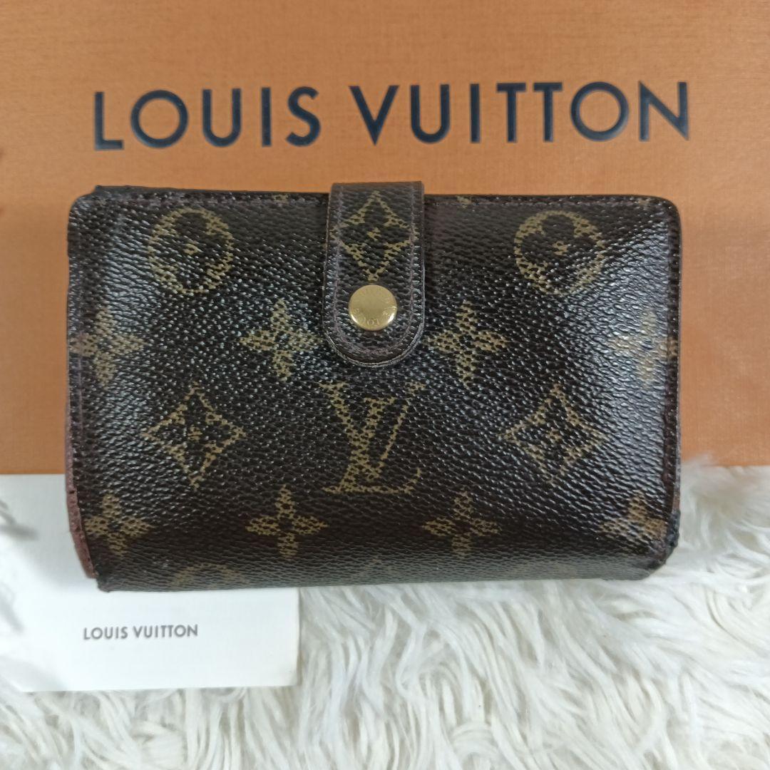 e【LOUISVUITTON】ルイヴィトン　折り財布ヴィエノワ　がま口　✨