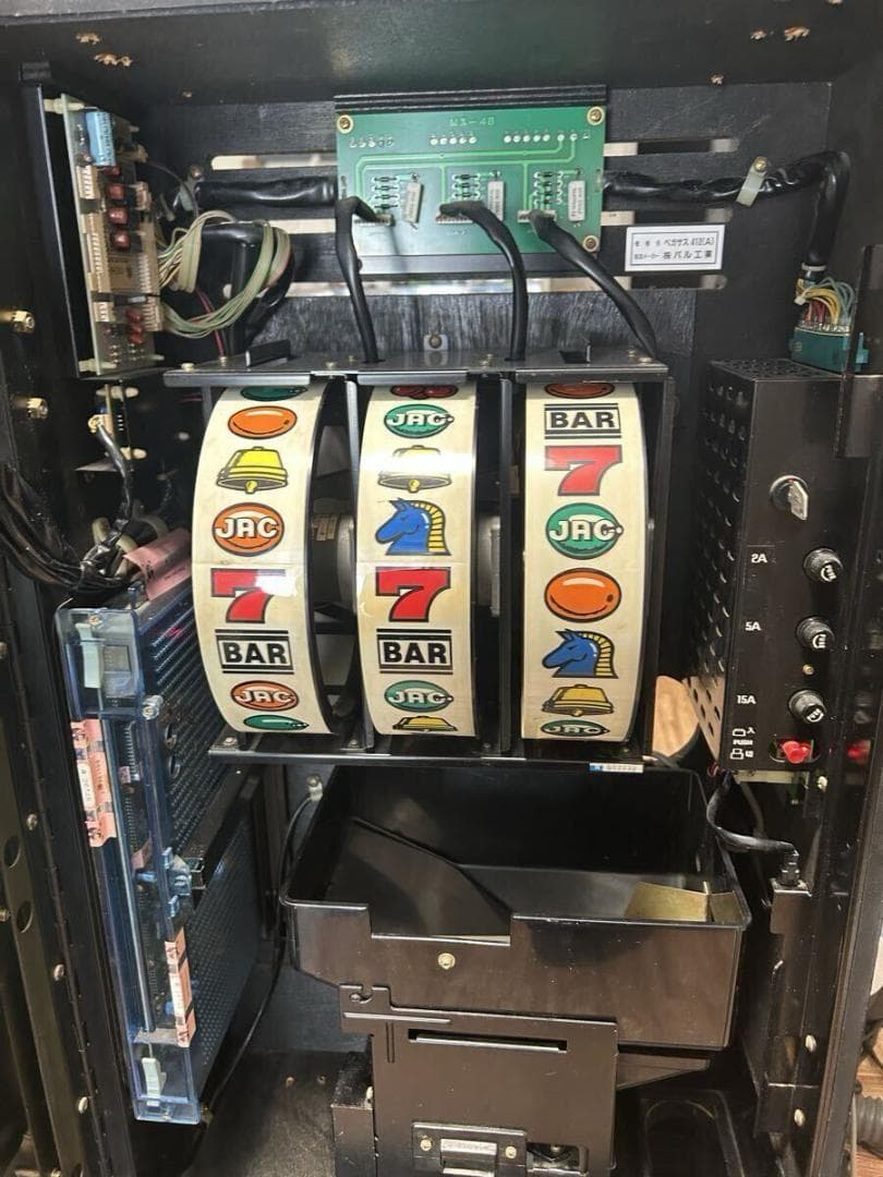 レア台　パチスロ実機　ペガサス412　パル工業　ダイナマイト貯金ロム