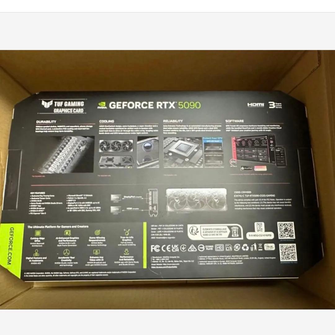 グラフィックボード・グラボ・ビデオカード ASUS NVIDIA GeForce RTX 5090