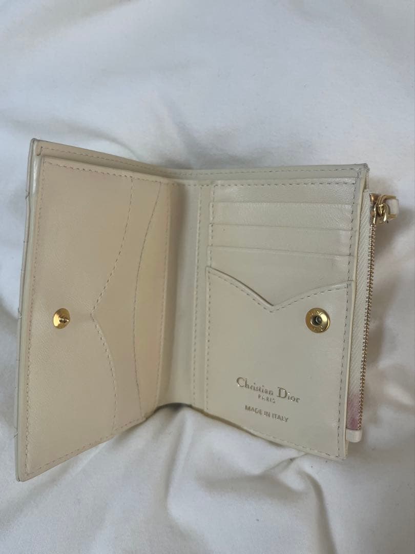 Dior Jolie Dahlia ウォレット 財布 カナージュラムスキン