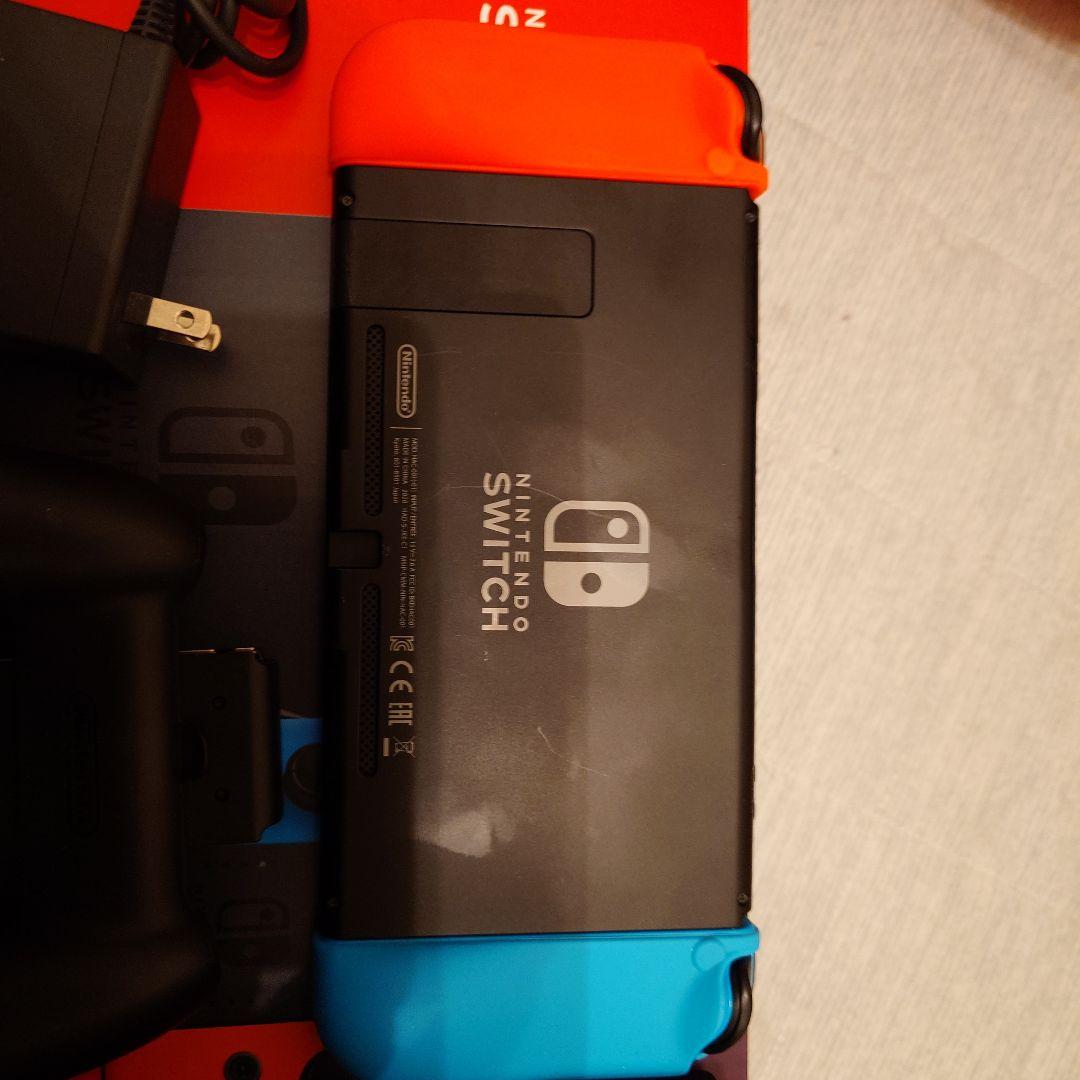 Nintendo Switch 本体 オレンジ/青 箱付き　美品