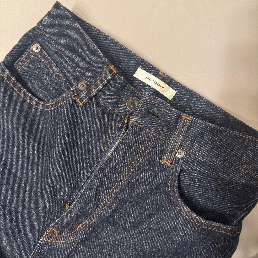 moussy MVS flare ワンウォッシュ　25インチ