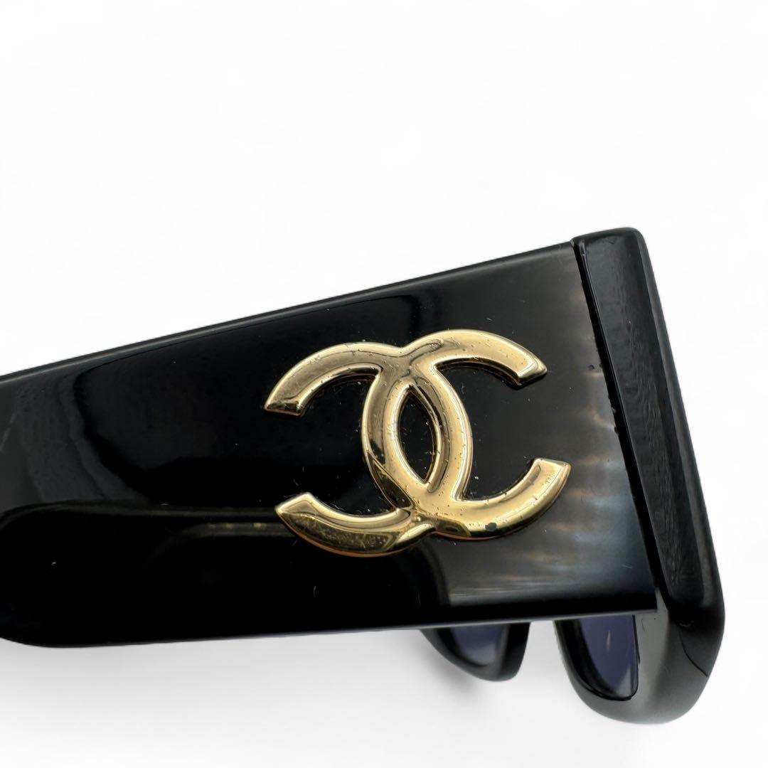 CHANEL サングラス　ココマーク　01451 ブラック 保存袋付き シャネル