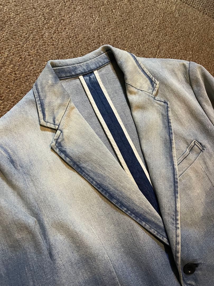 BAND OF OUTSIDERS グラデーション　デニム　テーラードジャケット