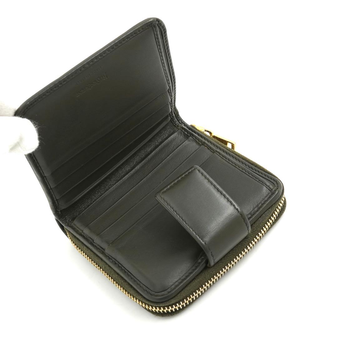 ✨Sランク✨　Yves Saint Laurent ミニ財布　シグネチャーロゴ