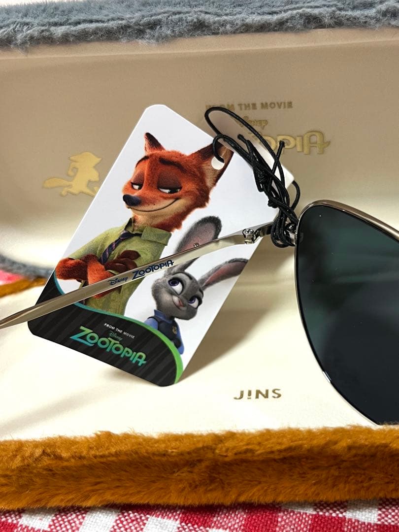 JINS社製　ズートピア　ニック　限定完売コラボ サングラス