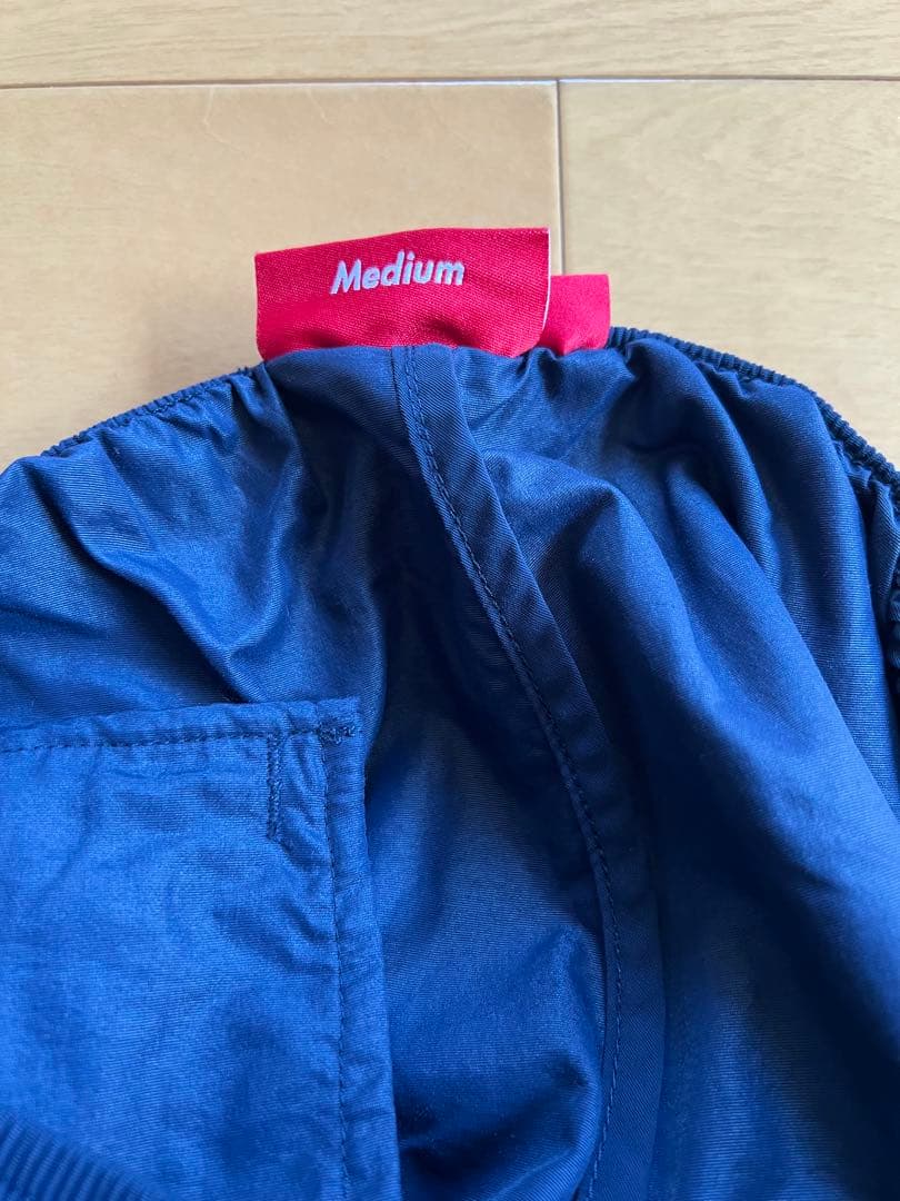 SUPREME Warm up pants navy Mサイズ