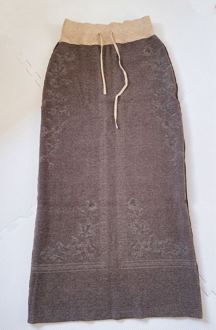 ◉最終お値下げ❗️EAPHI SCARF MOTIF KNIT SKIRT