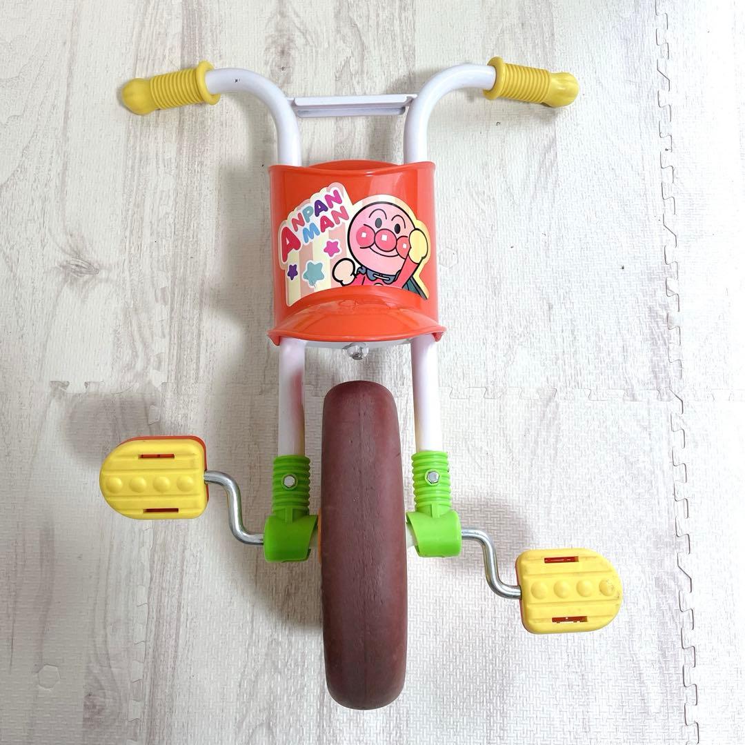美品 エム・アンド・エム おでかけ三輪車 わくわくアンパンマンごうピースII