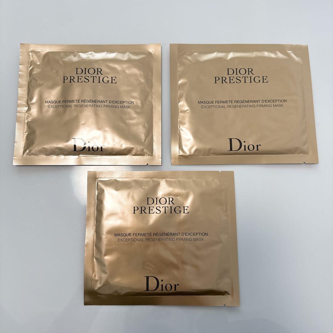 Dior Prestige フェイスマスク 3枚入り