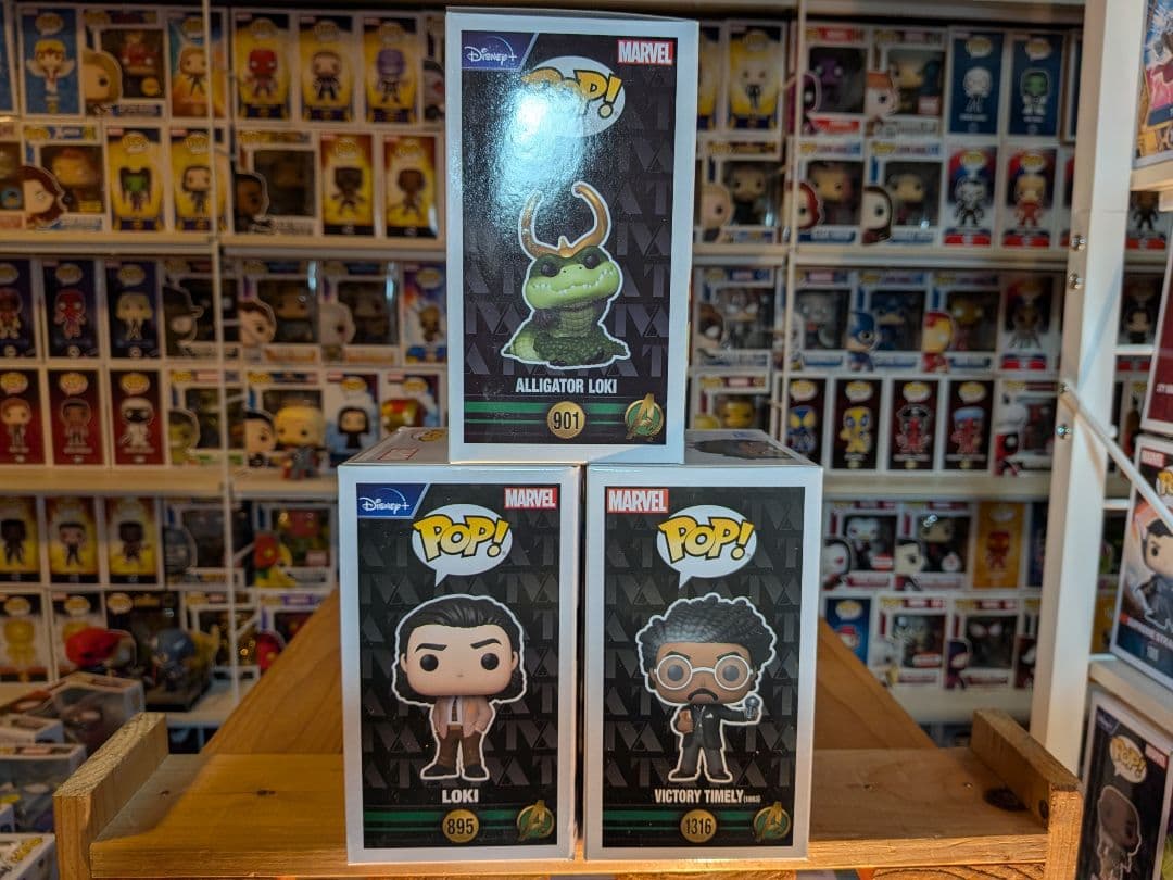ファンコ Funko POP! Marvel アリゲーターロキほか