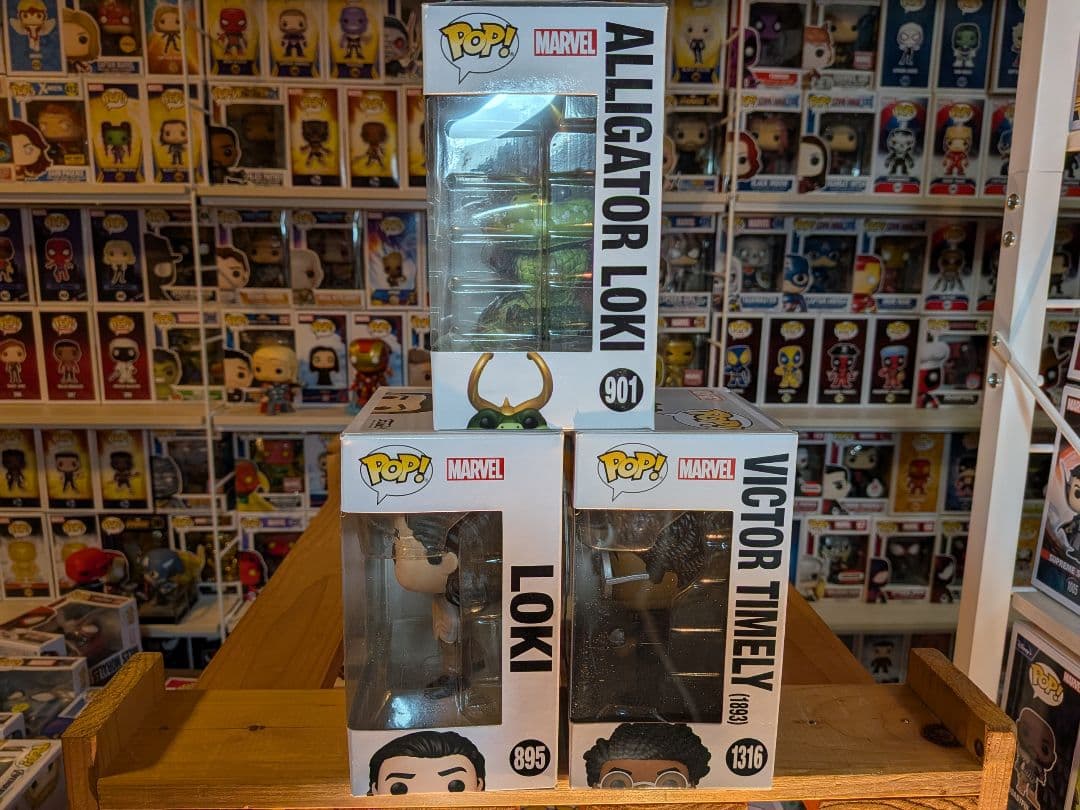ファンコ Funko POP! Marvel アリゲーターロキほか