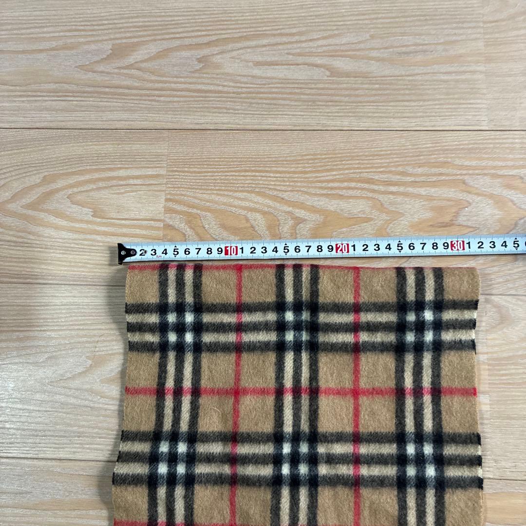 Burberry チェック柄 カシミヤマフラー