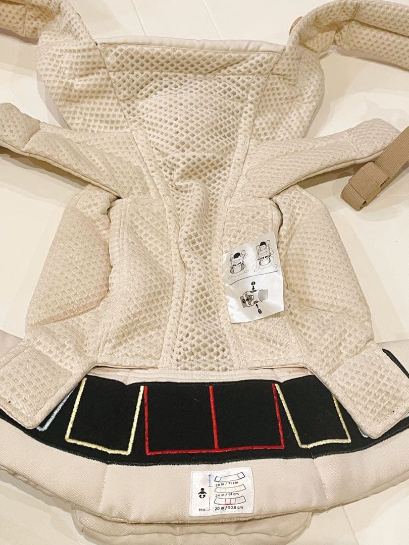 【美品】エルゴオムニブリーズ ナチュラルベージュ※おまけ付き