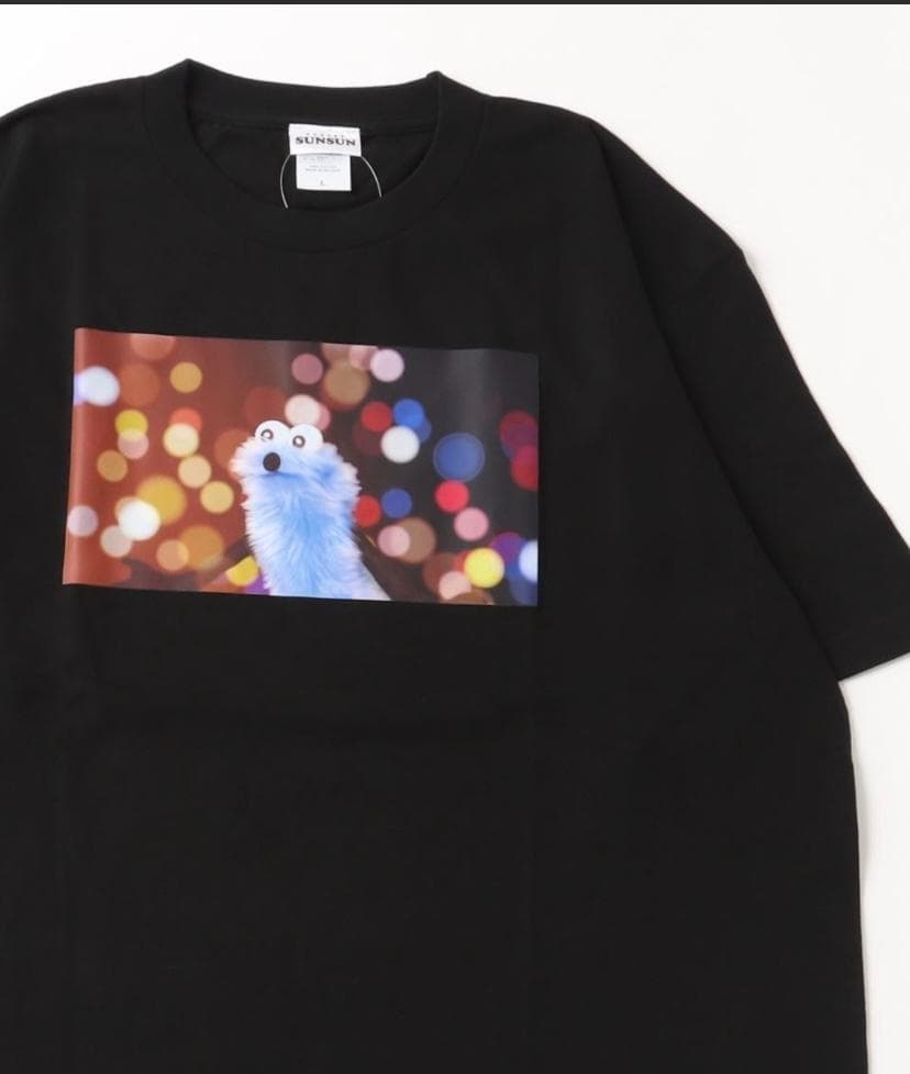 【新品】パペットスンスン　PUPPET SUNSUN　黒　ビックTシャツ