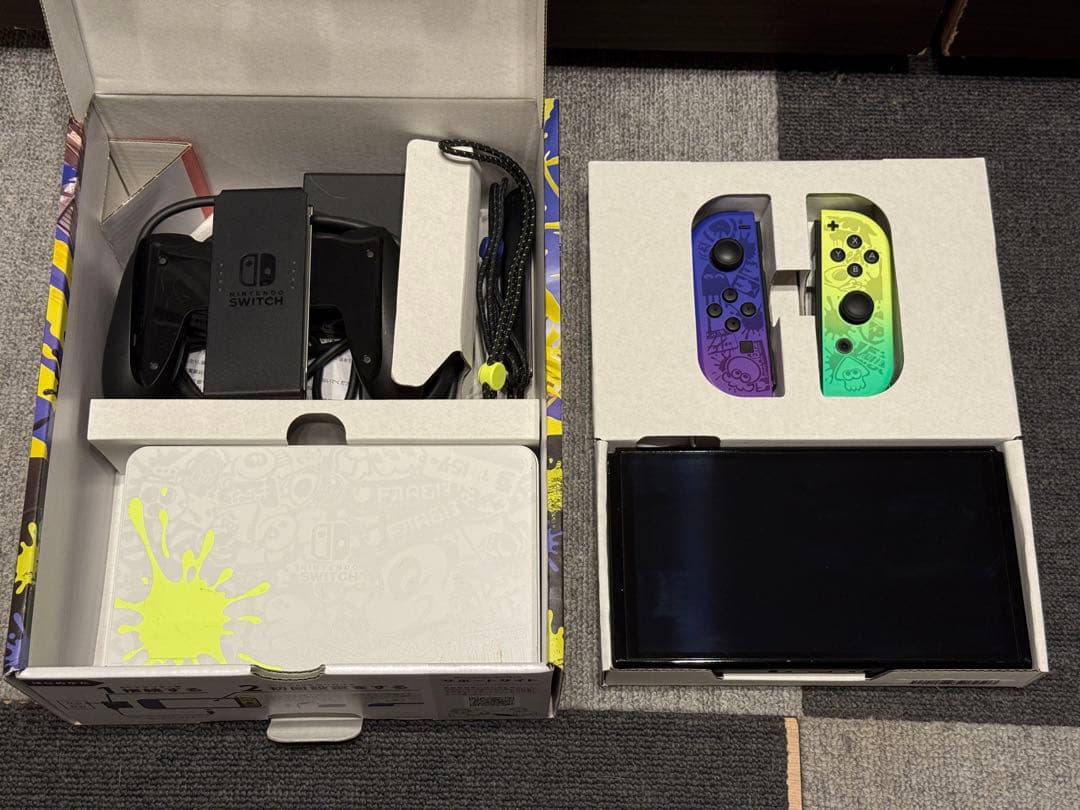 Nintendo Switch(有機ELモデル)本体スプラトゥーン3エディション