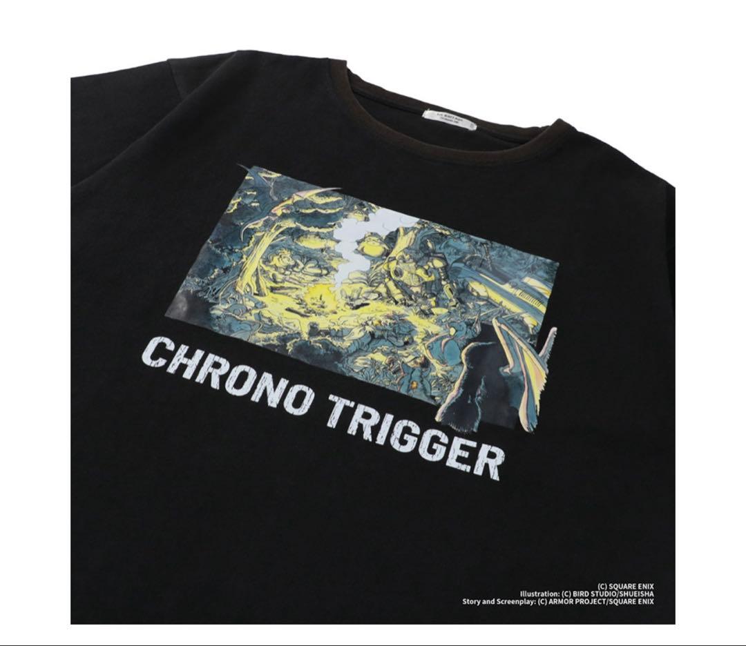 トップス CHRONO TRIGGER Lit Baff Apt. Black Tee L