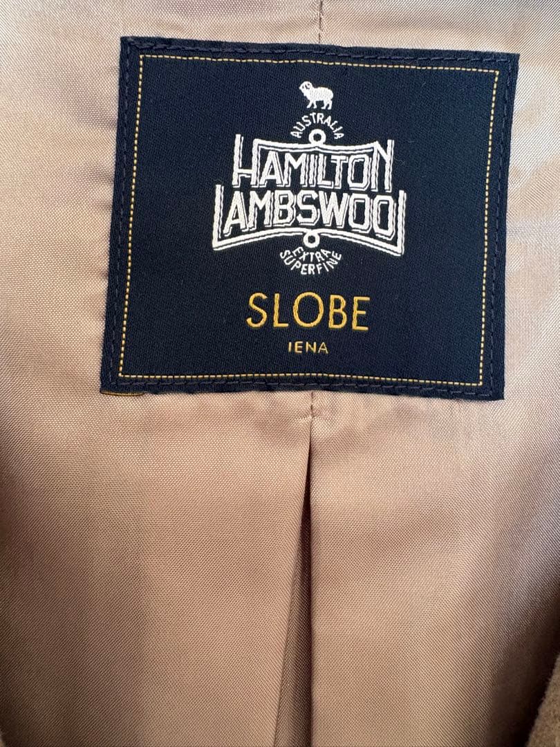 SLOBE IENA コート　クリーニング済
