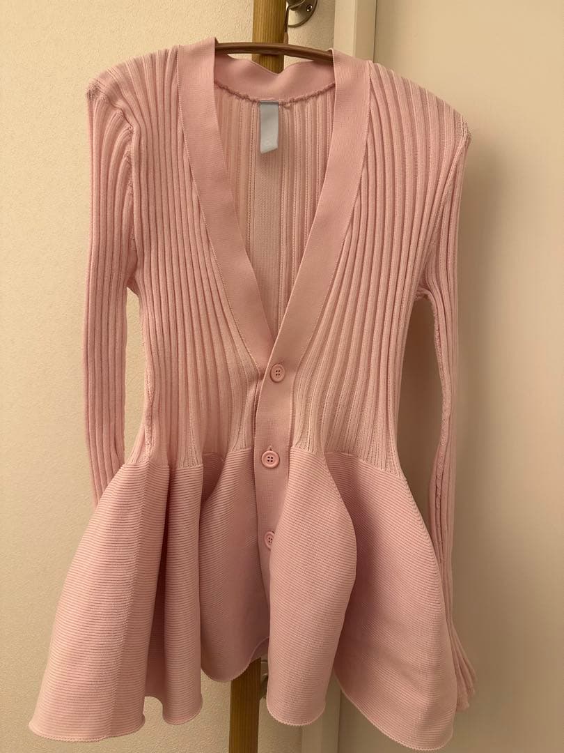 CFCL POTTERY CARDIGAN ピンク