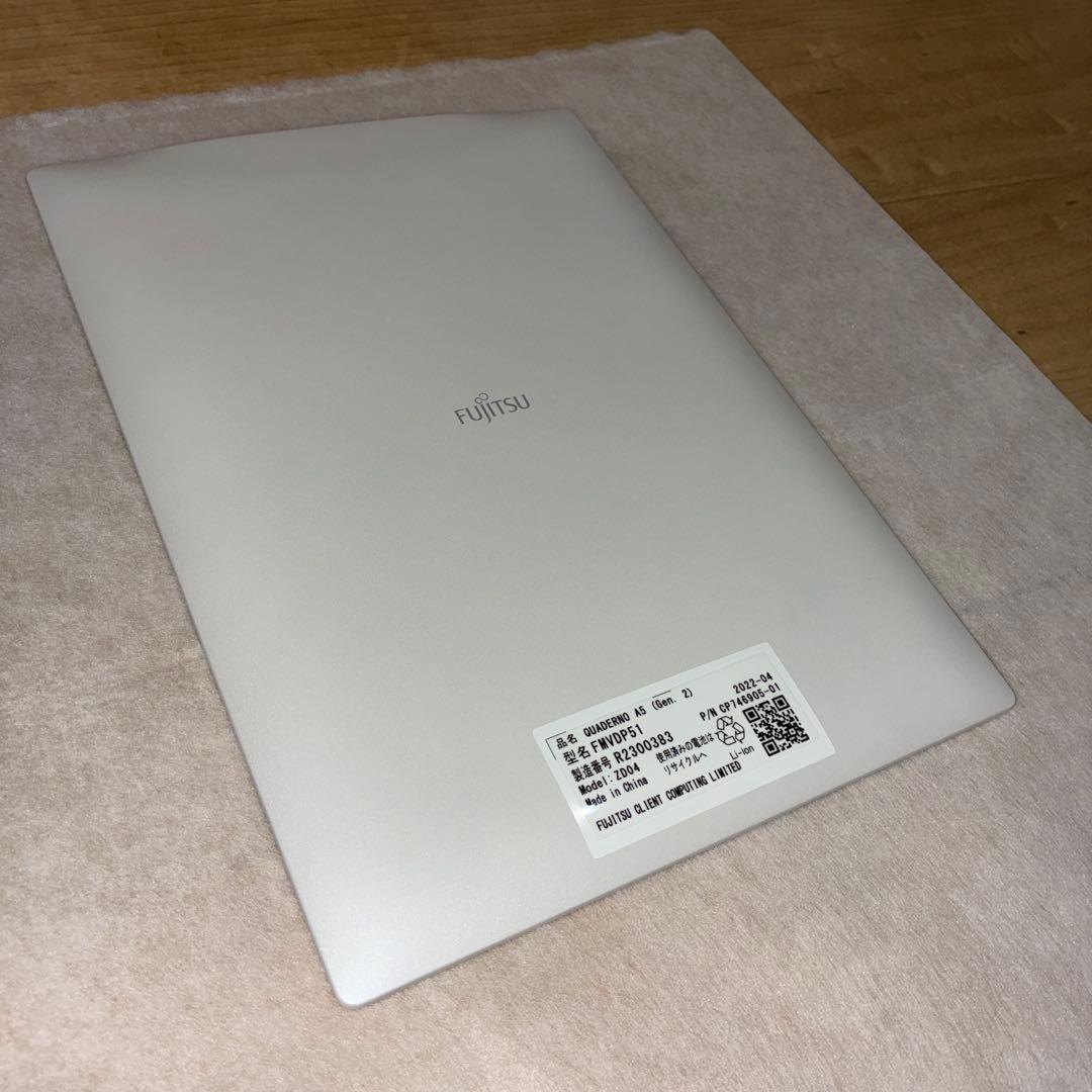 極美品！富士通　電子ペーパー　QUADERNO（クアデルノ） Gen.2