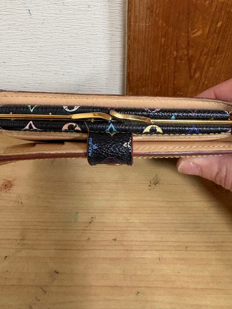 Louis Vuitton モノグラム・マルチカラー 二つ折り財布