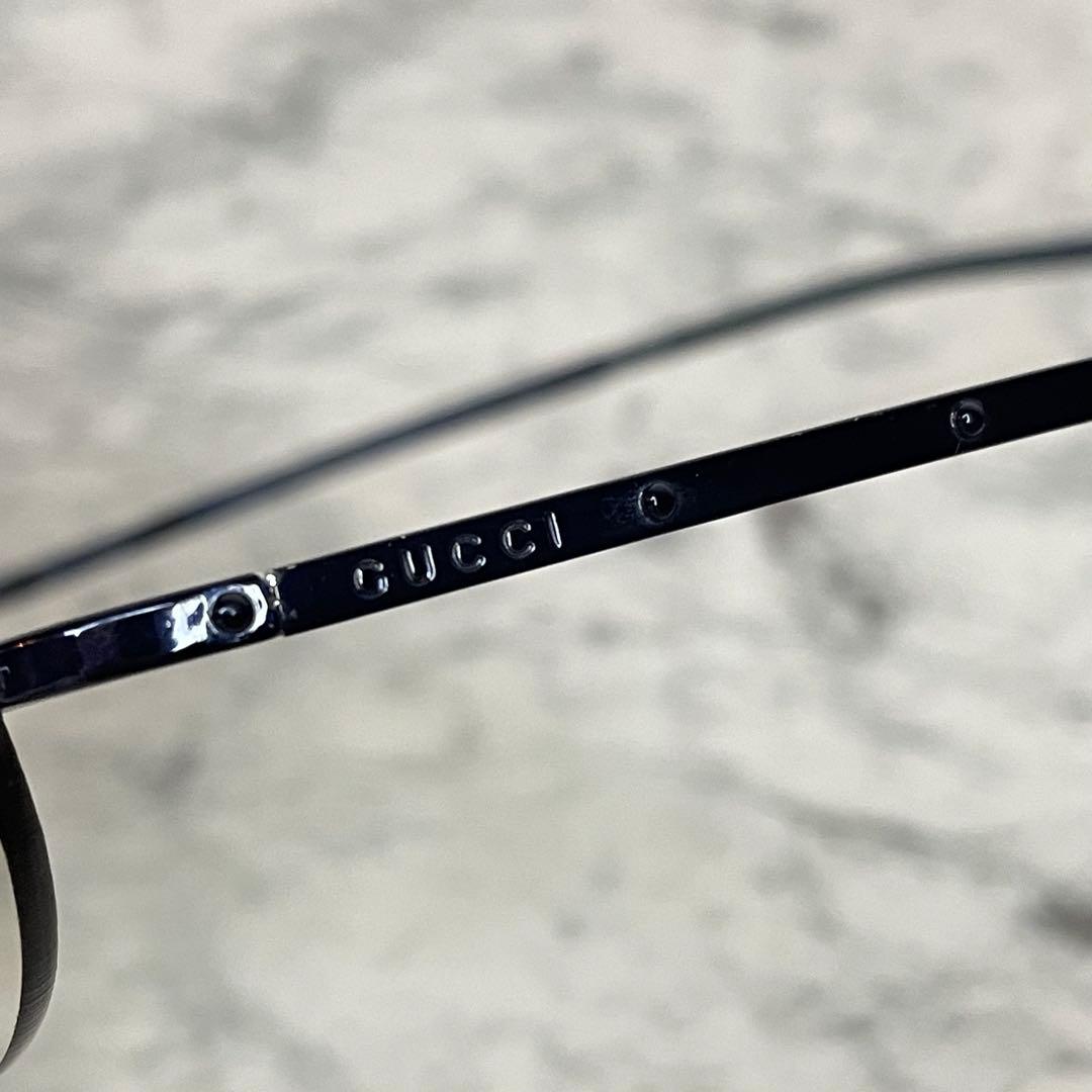 GUCCI　グッチ　サングラス　グレーレンズ　グラデーション