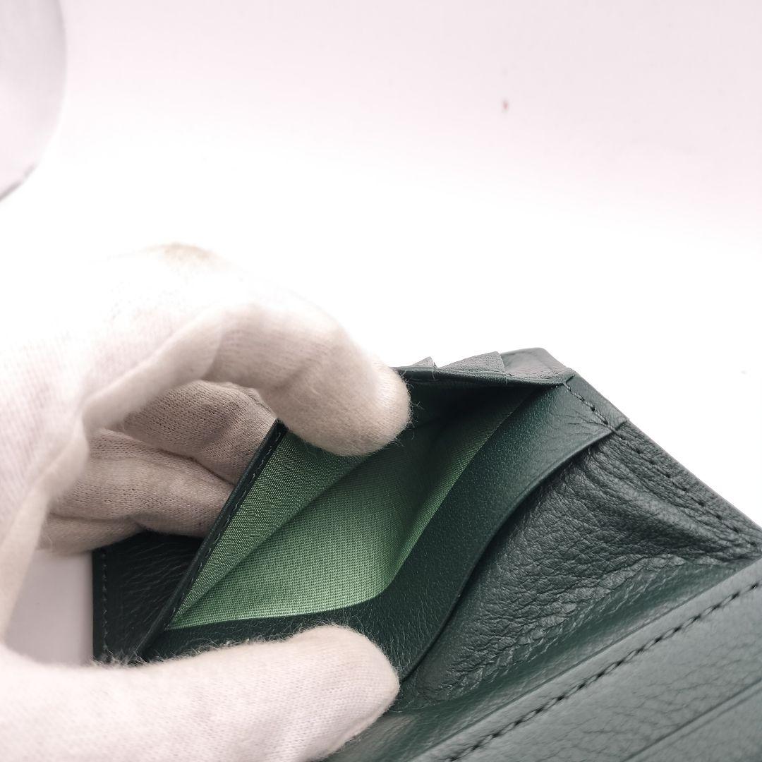 ニナリッチ　折財布　財布　ウォレット　タマラパース　グリーン