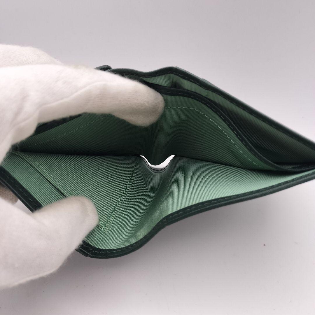 ニナリッチ　折財布　財布　ウォレット　タマラパース　グリーン