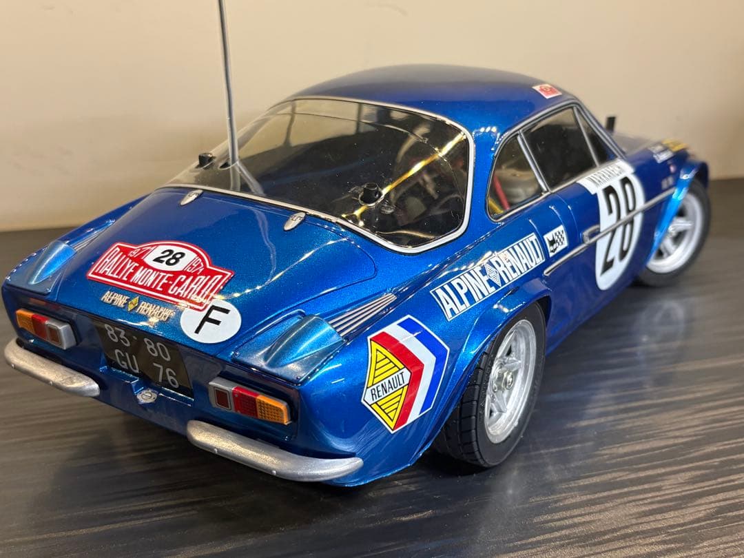 タミヤM02 M01 Mシャーシ　アルピーヌa110ボディ