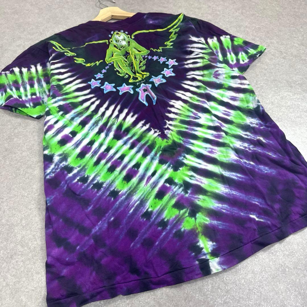 希少 当時物 AEROSMITH ヴィンテージ バンドTシャツ タイダイ XL