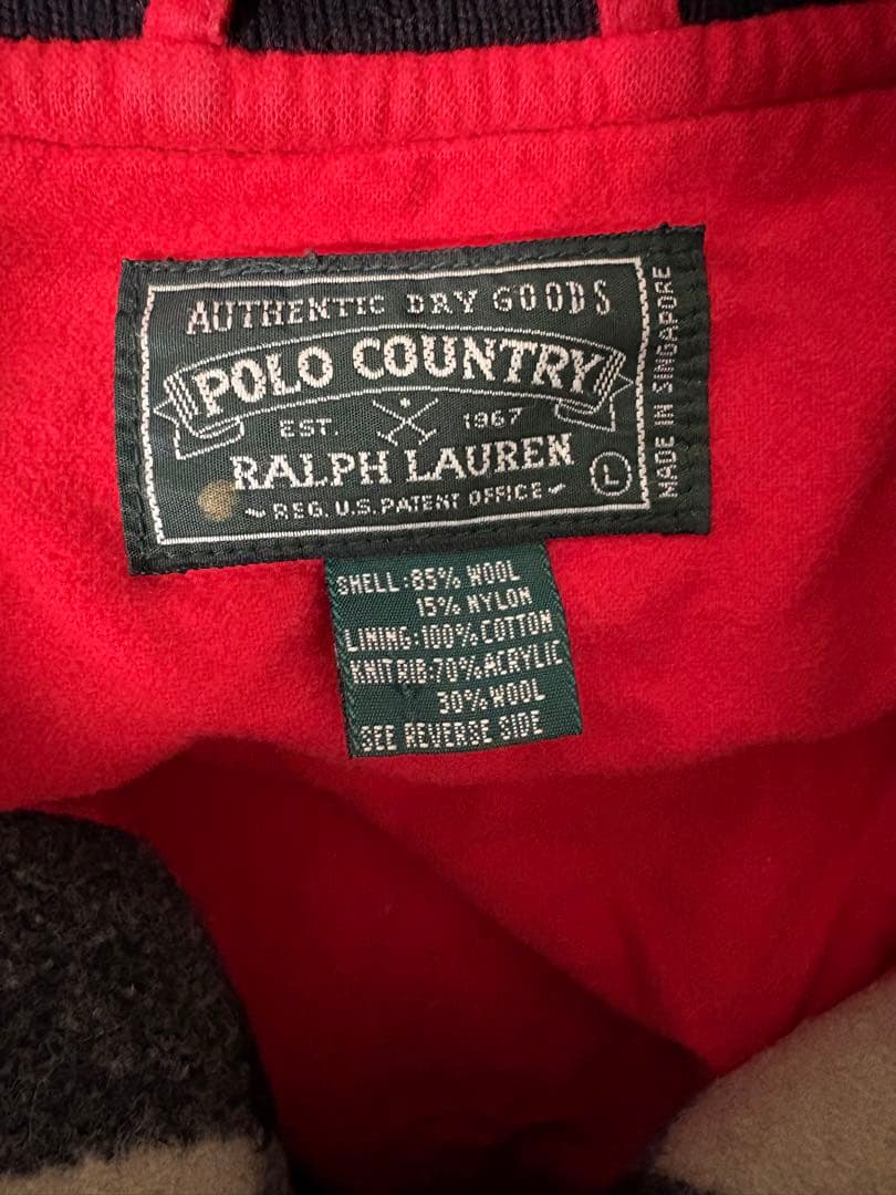 Polo Country Ralph Lauren チェック柄ジャケット