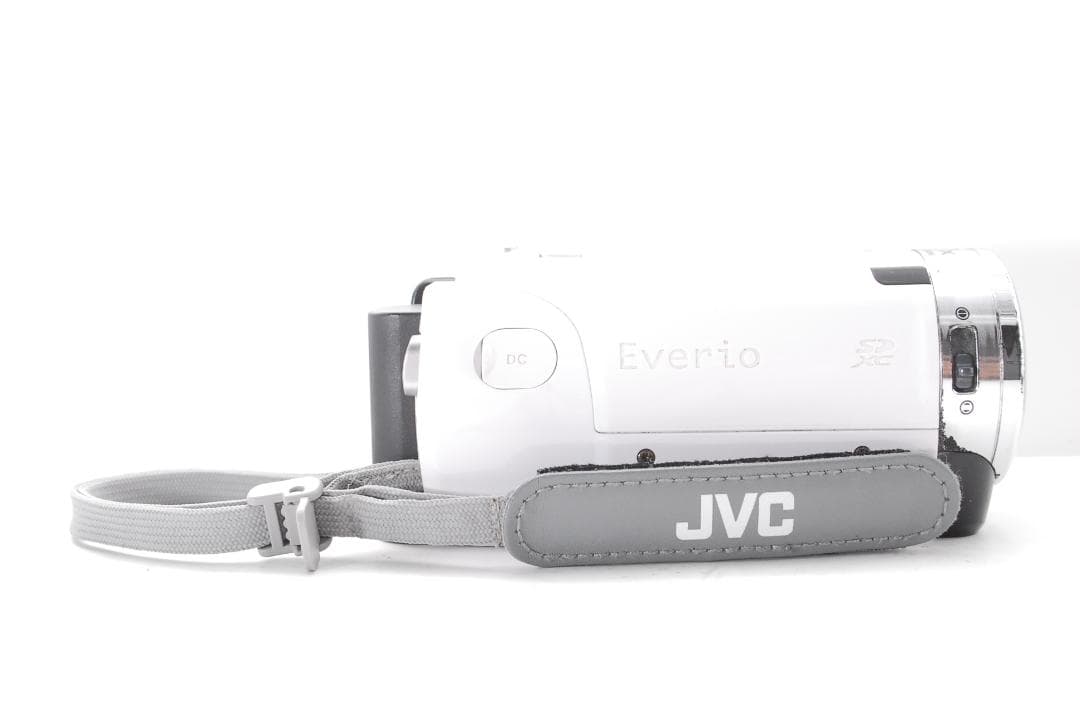 【完動品】JVC ケンウッド Everio GZ-E117-W　光学４０倍ズーム