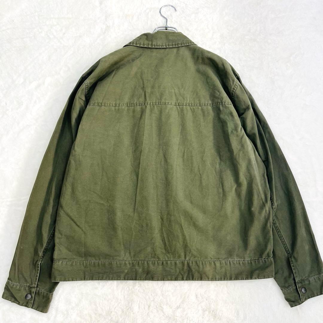 90s エルエルビーン　ダックブルゾン　スウィングトップ　【L】カーキ