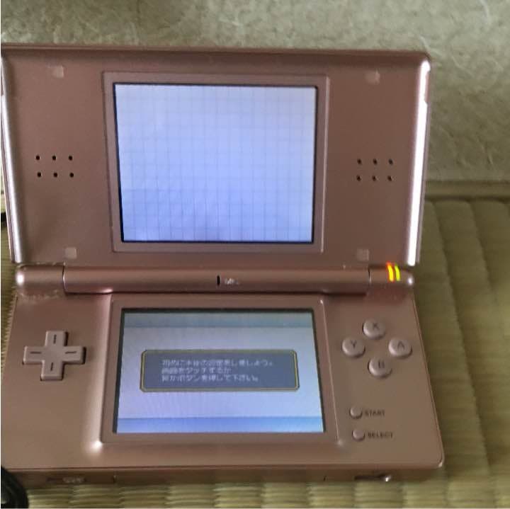 ニンテンドーDSと充電器とソフト1本