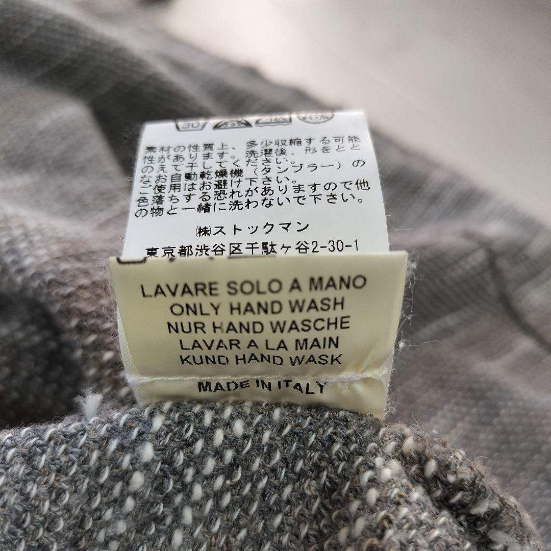 美品　TRANSIT　トランジット　コットンフードコート　イタリア製　グレー