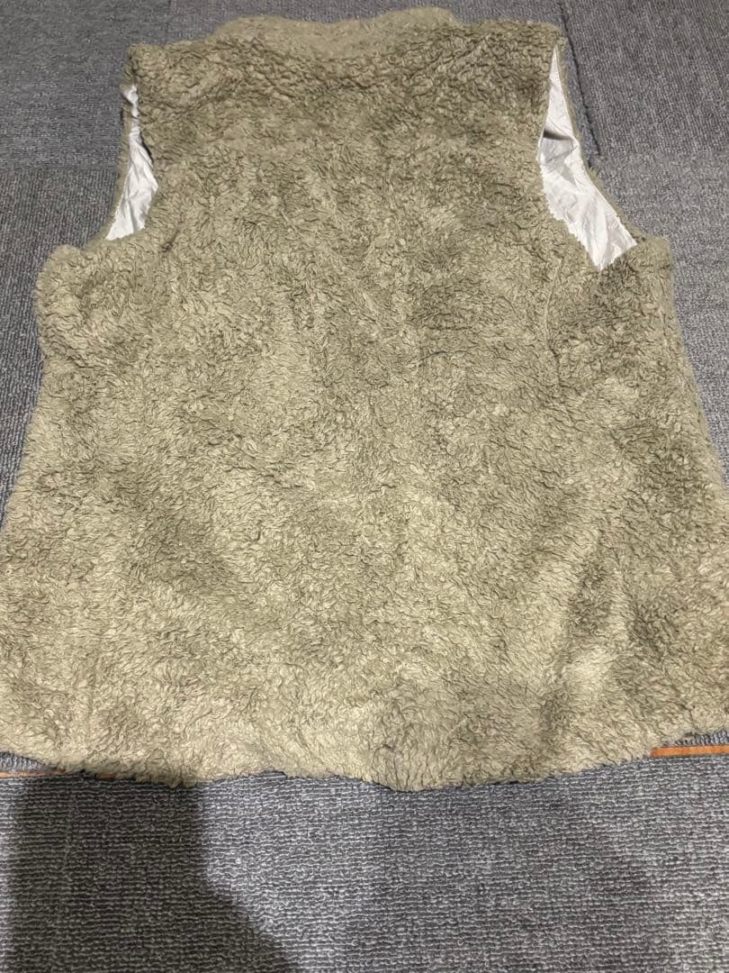 patagonia フリース ベージュ　ベスト L ロスガトス フリースベスト