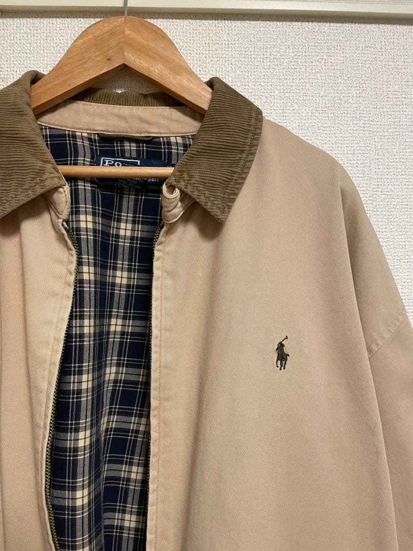 み*ん様 ポロ　ラルフローレン　スイングトップ　ベージュ　ブラウンRalph L
