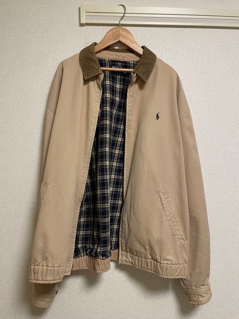 み*ん様 ポロ　ラルフローレン　スイングトップ　ベージュ　ブラウンRalph L