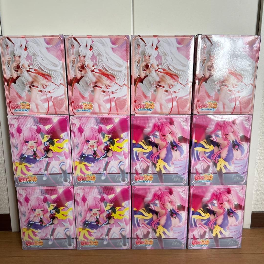 麻雀ファイトガール フィギュアコレクション 3種まとめ売り 12個セット