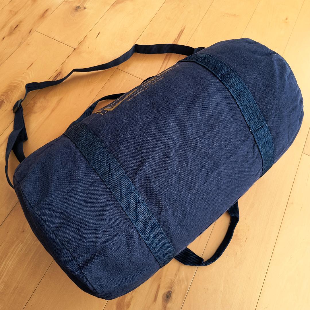 [リョウタ]Carhartt 90s USA ドラムバッグ ネイビー