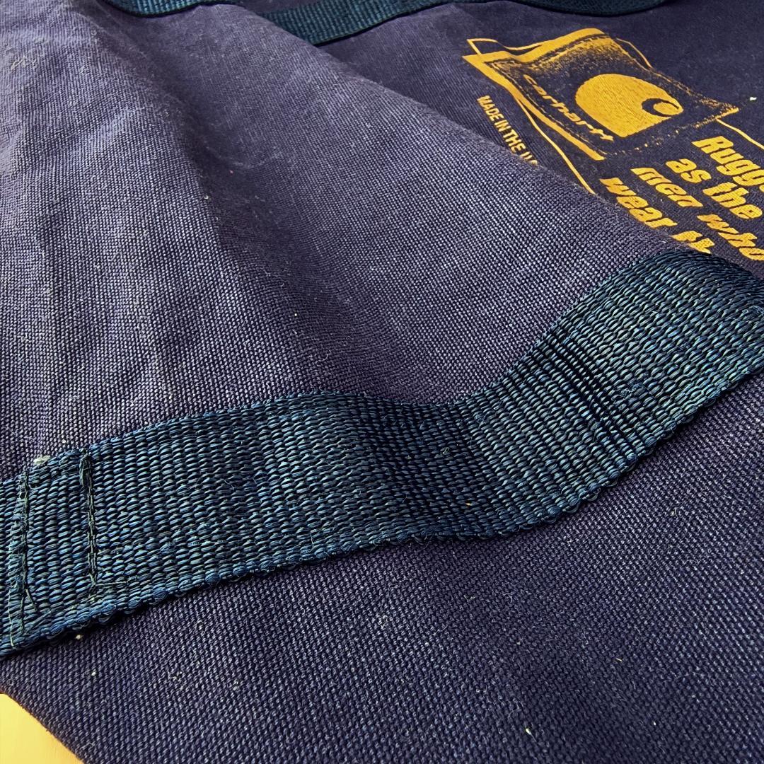 [リョウタ]Carhartt 90s USA ドラムバッグ ネイビー