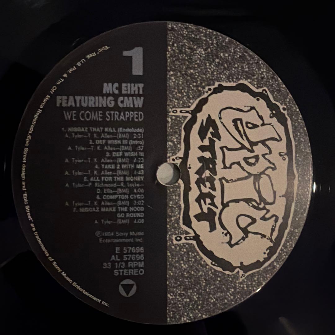 MC eiht / We Come Strapped LP レコード