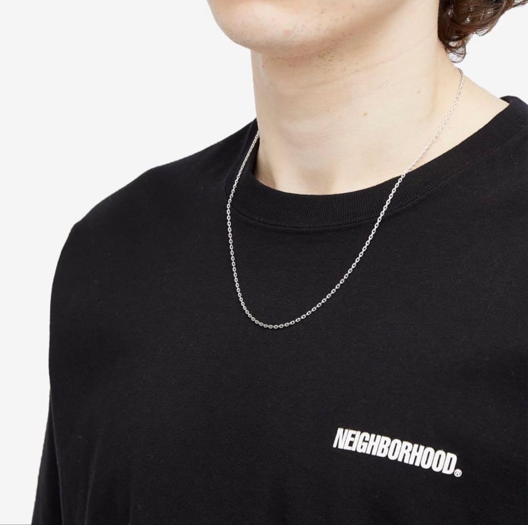 極美品 NEIGHBORHOOD PLAIN シルバー ネックレス SV925