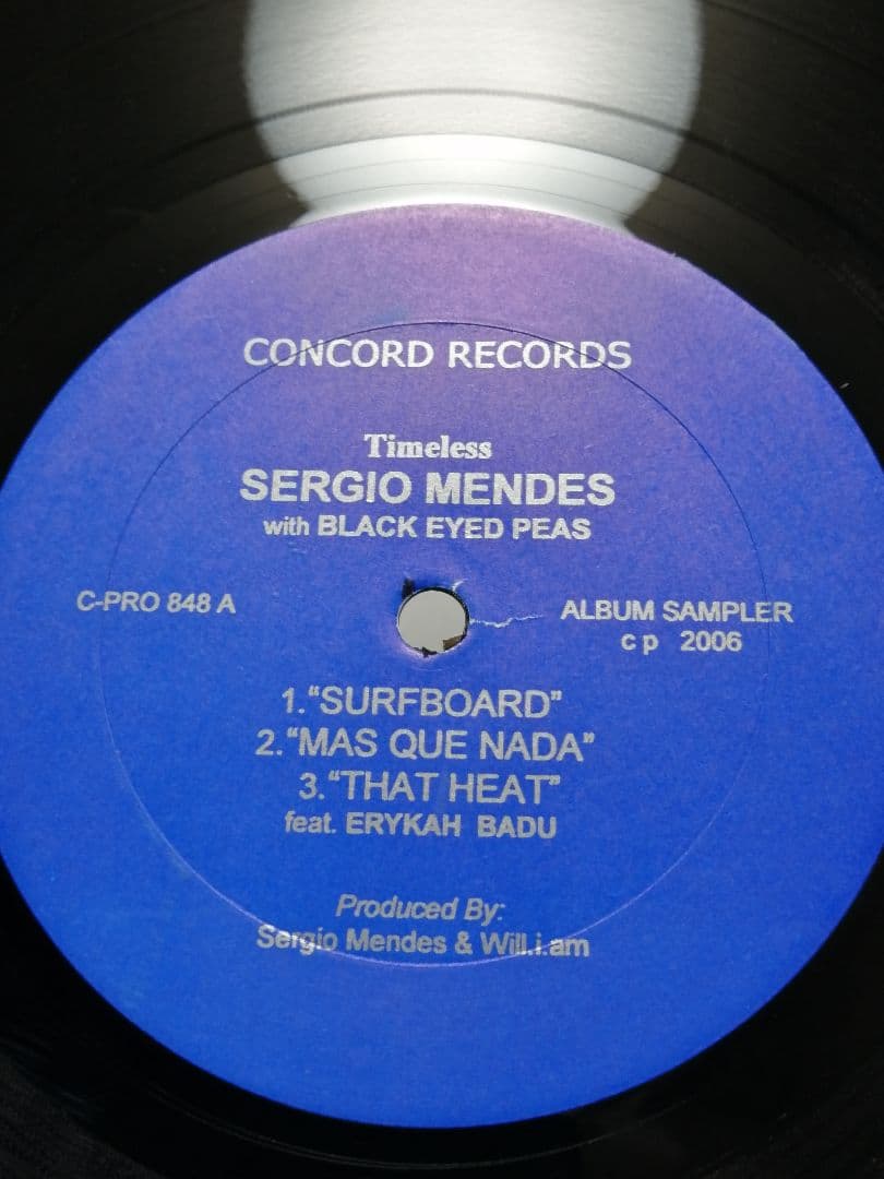 【Promo】SERGIO MENDES TIMELESS 12\"
