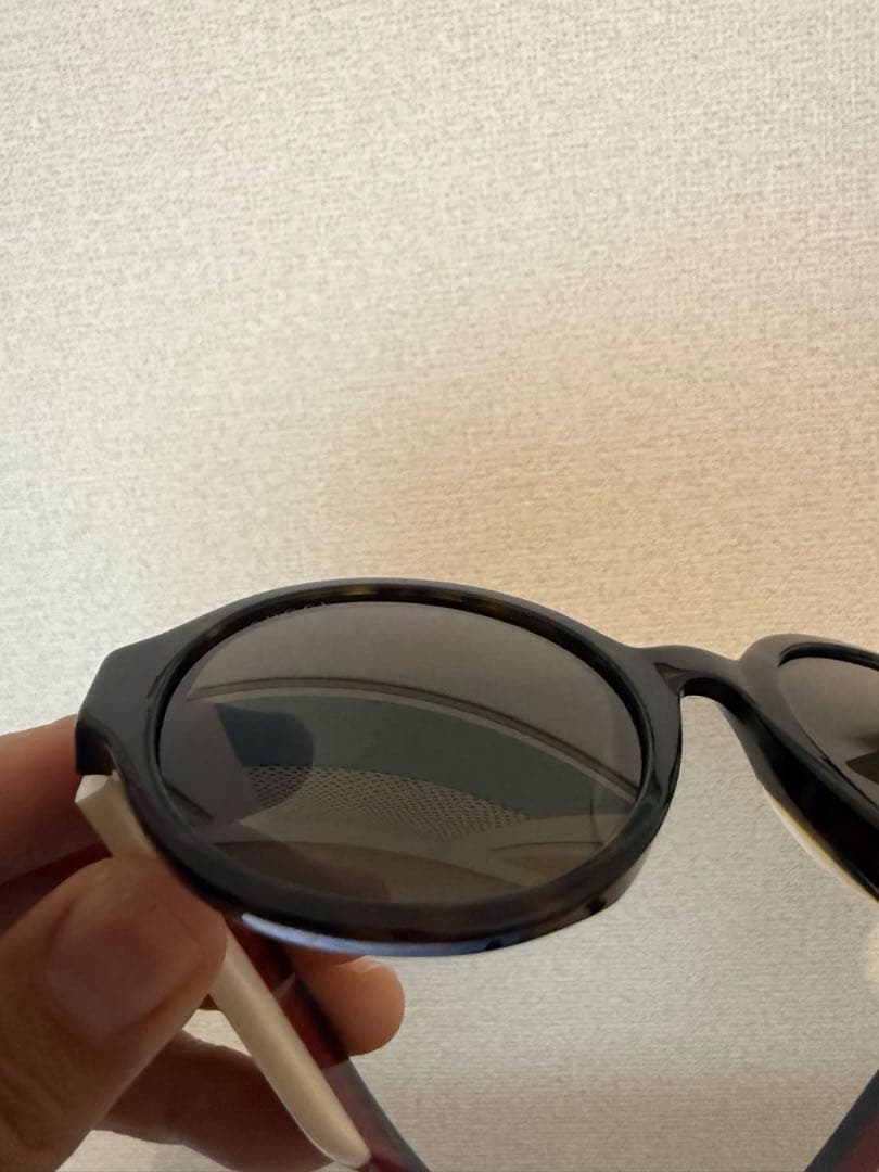 【美品】GUCCI ラウンド型サングラス トリコロールデザイン