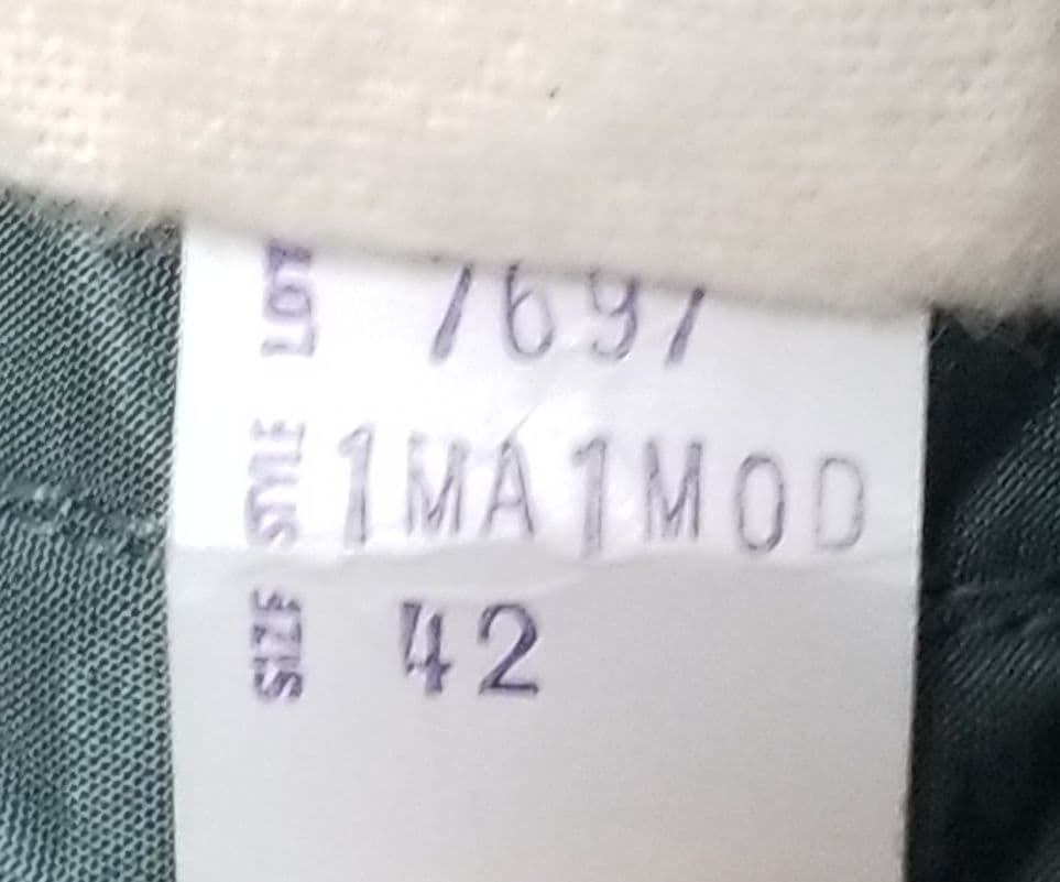 【★超美品★】SPIEWAK/MA-1/USA製/オリーブグリーン/希少/古着