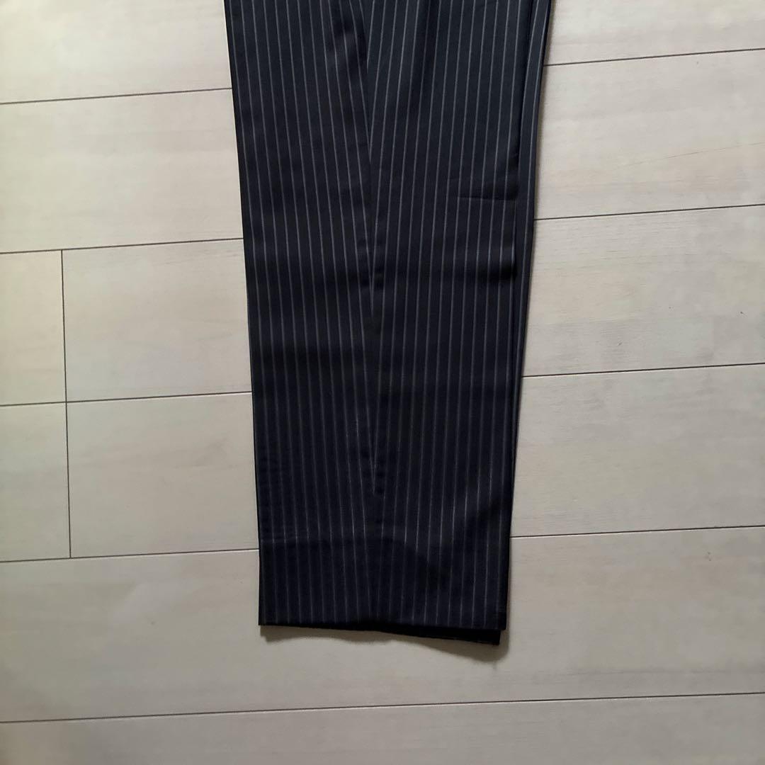 ARMANI ダークブラックストライプスーツ